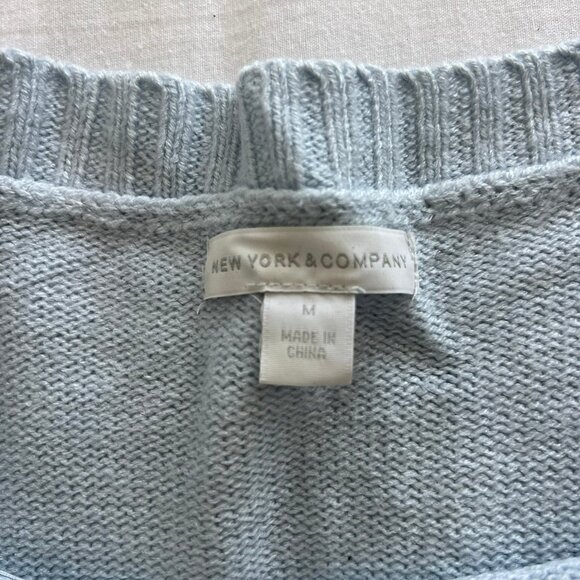 Crew neck sweater with floral and crystal design - Picture 2 of 3